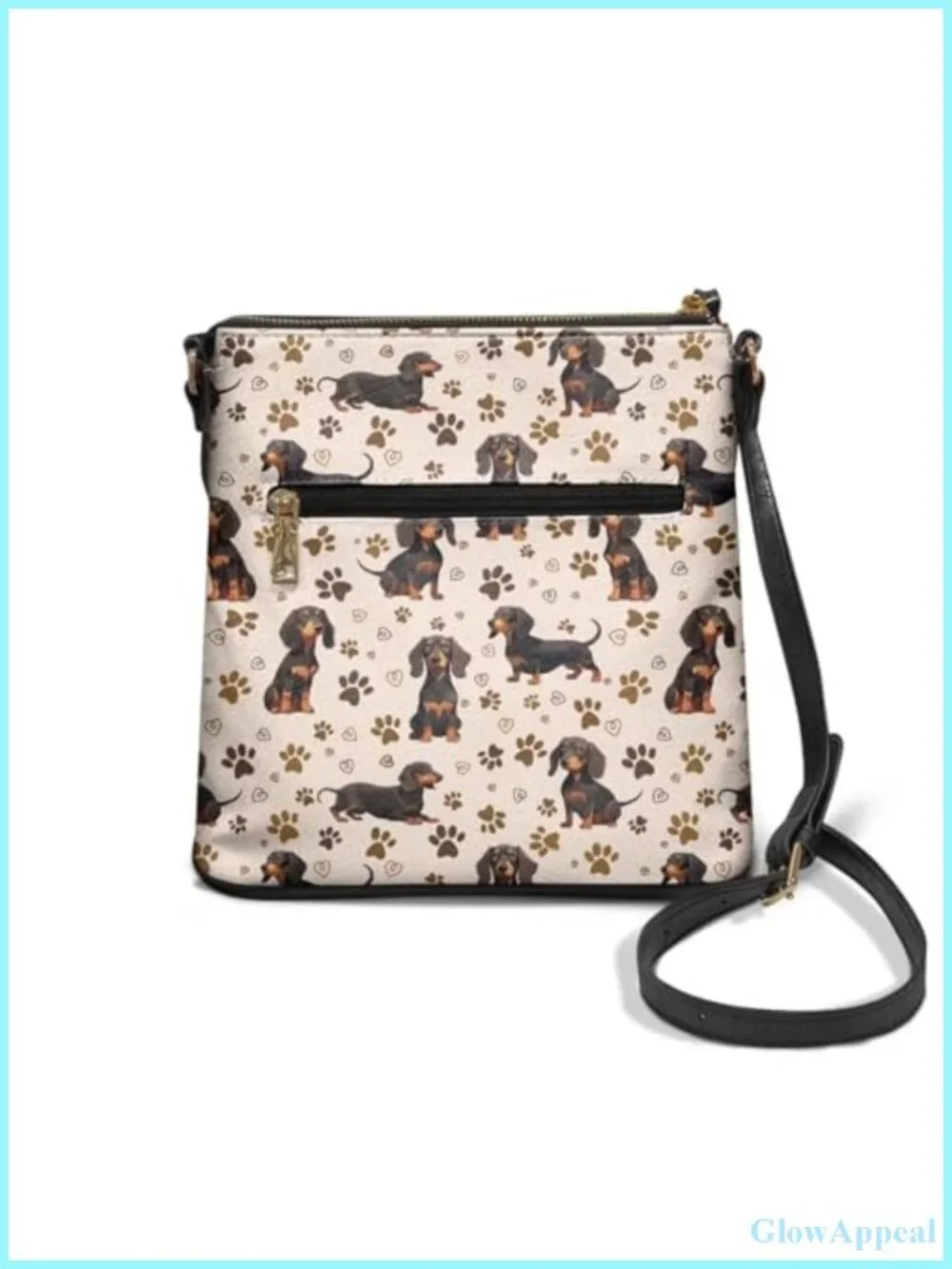 Hobo Crossbody Shoulder Bag Multi Pocket Satchel Adjustable Strap